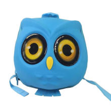 China Mini Bagpack Kids Rucksack 3D Owl Toddler Backpack Hard Shell Bag